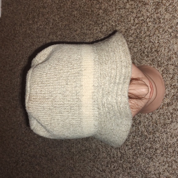 Vintage Wool Blend Bucket Tan Hat Made in USA